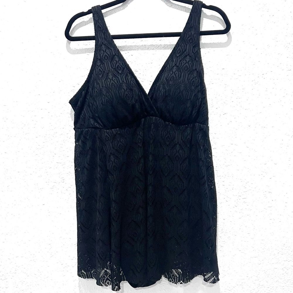 Swimsuits For All Women's Flyaway One-Piece Swimdress 20